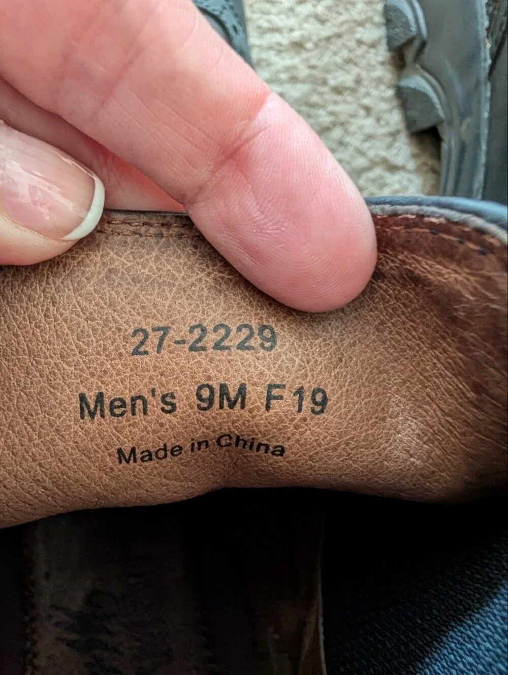 Johnston & Murphy classic navy